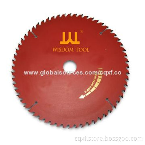 TCT Circular Saw Blade, Used for Wood, Aluminum, Steel and Grass Cutting